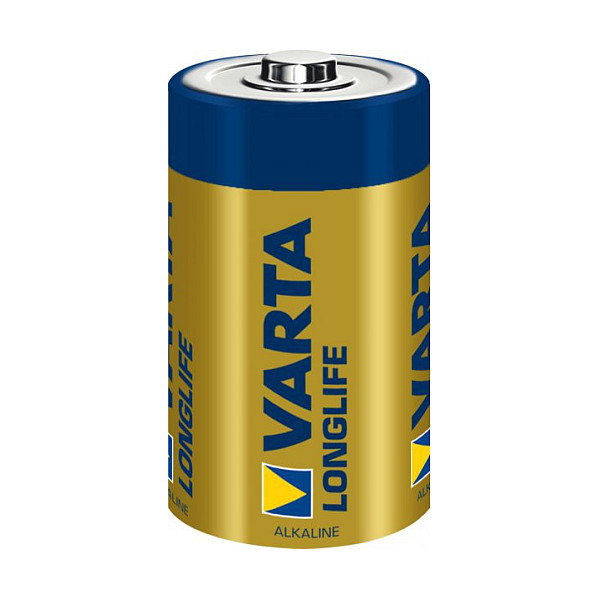 VARTA Longlife 04120 Pack de 4 baterías alcalinas tamaño D / LR20 VARTA Longlife 04120 Pack de 4 baterías alcalinas tamaño D / LR20