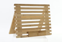 DKD Home Decor Soporte para Tablet Natural Bambú 17 x 23 x 33 cm (10 Unidades)