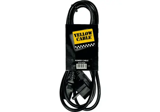 YELLOWCAB Cable de Corriente 7x5x24 cm YELLOWCAB Cable de Corriente 7x5x24 cm