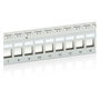 EQUIP Patchpanel 24x Cat6 19 Pulgadas FTP 1HE Keystone Gris