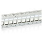 EQUIP Patchpanel Cat6 24 Puertos 1U Montaje en Rack 19" FTP Keystone Gris, Equip 767124