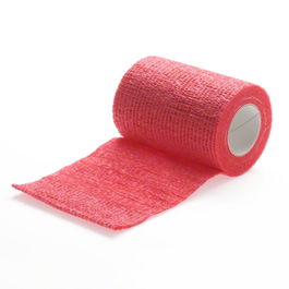 B. Braun Askina Protect Vet Cohesiva para Mascotas, Vendaje Cohesivo Rojo 5 cm Ancho x 4.5 m Largo, 1 Unidad