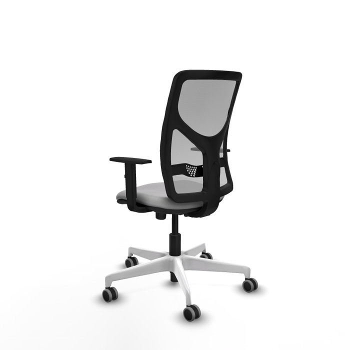 PIQUERAS Y CRESPO Silla de oficina Motilla con mecanismo Sincro, Gris