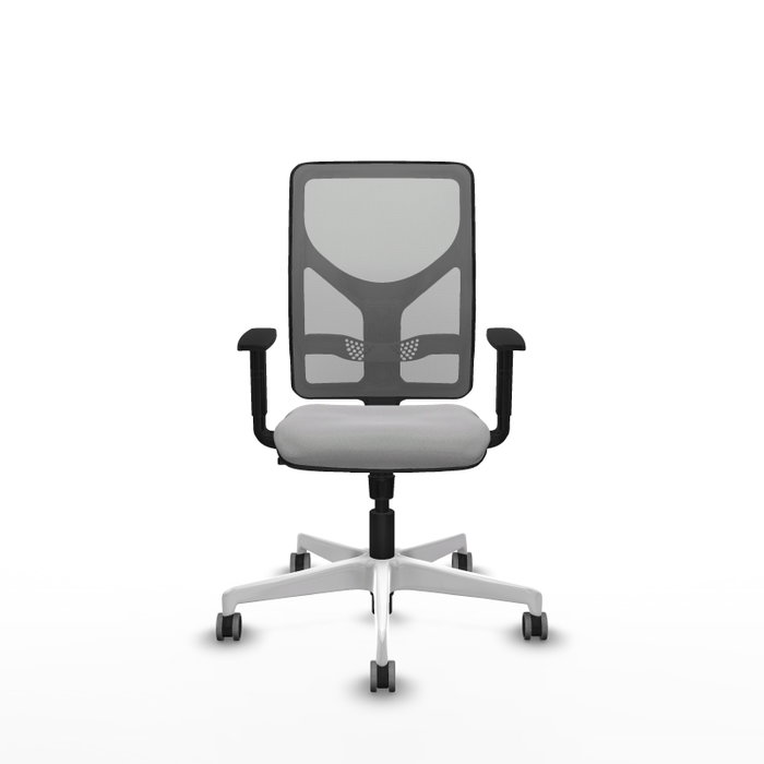 PIQUERAS Y CRESPO Silla de oficina Motilla con mecanismo Sincro, Gris