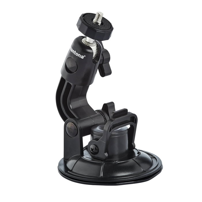 Mantona Suction Cup Holder XL 1/4 inch + GoPro Mount