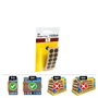 Celo Tapones Adhesivos Negros de 13 mm - Caja de 200 Unidades
