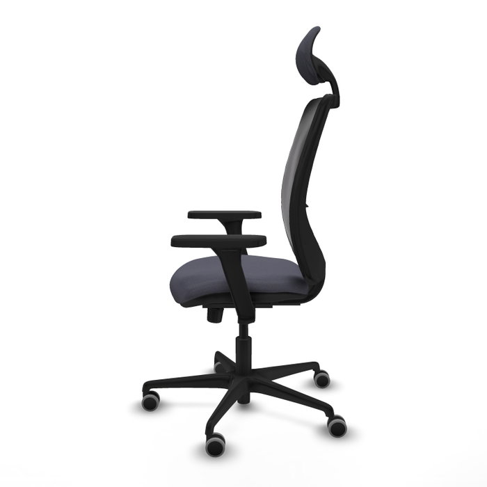 PIQUERAS Y CRESPO Silla de oficina Zulema con mecanismo Sincro, Brazos 3D y Cabecero Fijo PIQUERAS Y CRESPO Silla de oficina Zulema con mecanismo Sincro, Brazos 3D y Cabecero Fijo