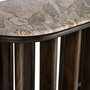Consola Madera-Mármol Salón 160 X 40 X 76 cm