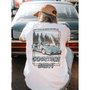 Radikal Revolution Camiseta RADIKAL Nice Tractor Near the Bull Blanca XL