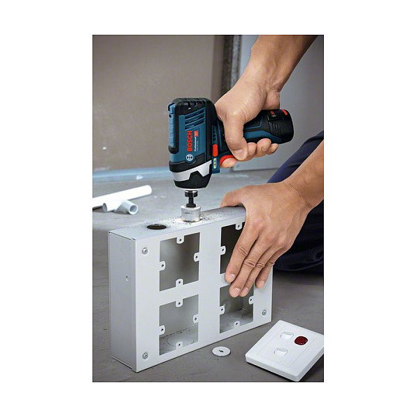 Bosch GDR 12V-105 Professional Llave de Impacto a Batería 12V, 105 Nm, 2600 RPM, Negro/Azul/Rojo