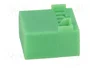 4CARMEDIA Contenedor de conector Quadlock 12 pines para VW 2011-> verde