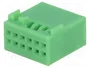 4CARMEDIA Contenedor de conector Quadlock 12 pines para VW 2011-> verde