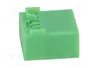 4CARMEDIA Contenedor de conector Quadlock 12 pines para VW 2011-> verde