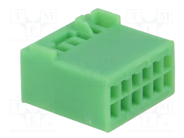 4CARMEDIA Contenedor de conector Quadlock 12 pines para VW 2011-> verde 4CARMEDIA Contenedor de conector Quadlock 12 pines para VW 2011-> verde
