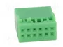 4CARMEDIA Contenedor de conector Quadlock 12 pines para VW 2011-> verde