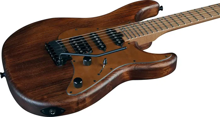 Eko Guitarra Eléctrica Aire 701 Wildwood Natural - Cuerpo de Paulownia, Mástil Arce Tostado, Acabado Poro Abierto Satinado