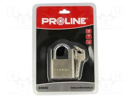 PROLINE Candado de arco de 40mm con 4 llaves