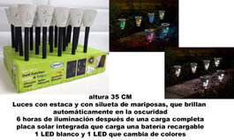 BAJA ALTUNA JARDIN BALIZA 35 CMLED BLANCO&COLORES=1011230PS