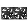 Tacens Anima AF8X2 Pack de 2 Ventiladores de 80 mm Negro