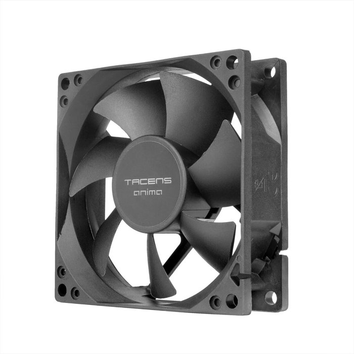Tacens Anima AF8X2 Pack de 2 Ventiladores de 80 mm Negro