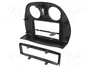 ACV Bastidor de montaje de radio 2 DIN para Mitsubishi Eclipse (4G) 2005-2012, Negro