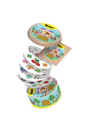 Asmodee Juego Dobble Animal Crossing DOBA07ML2 Juego de Observación y Velocidad Español +6 años