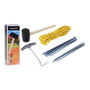 Redcliffs Conjunto de Camping 9 Piezas, Kit Clavado de Estacas con Martillo de Goma 8 oz, Tirador, 6 Estacas y Cuerda de 20m