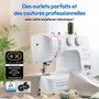 Medion SM 60 Rosa - Máquina de coser de 24 puntadas