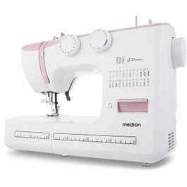 Medion SM 60 Rosa - Máquina de coser de 24 puntadas