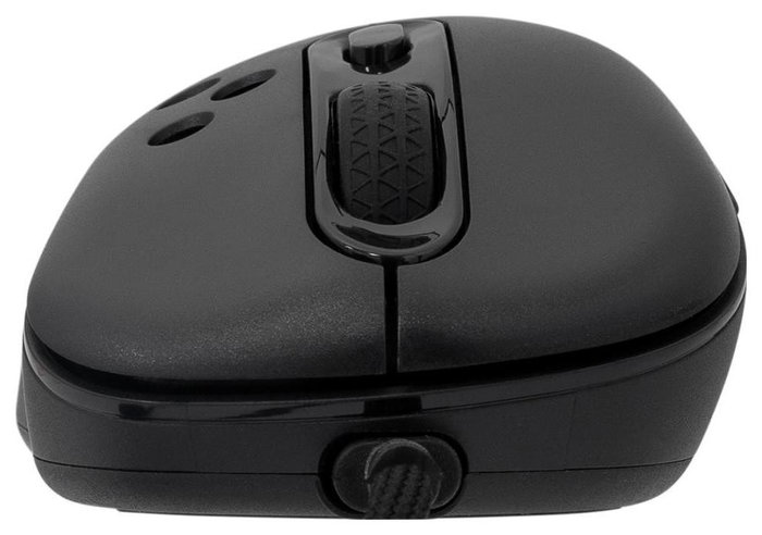 White Shark Azrael Ratón Gaming Negro RGB 12800 dpi