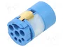 HARTING Conector M23 Power/Hybrid Macho 8 PIN (4+4)