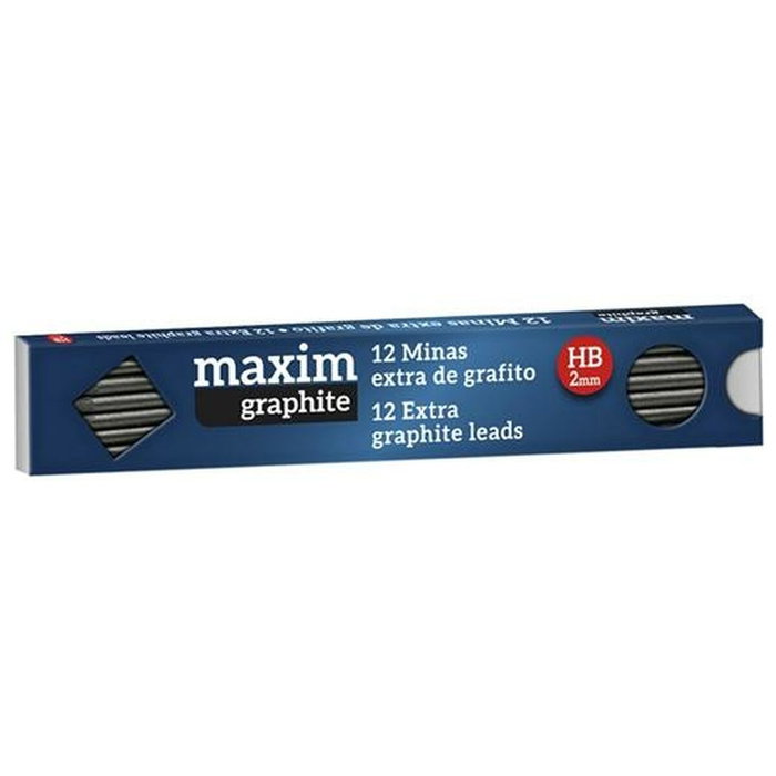 ALPINO Minas Maxim 2,0 mm HB (Caja de 12) ALPINO Minas Maxim 2,0 mm HB (Caja de 12)