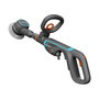 Gardena 14840-55 Akku-Multi-Rein AquaBrush Compa 02 P4A - Cepillo a presión inalámbrico de batería 18V, color Verde/Gris/Naranja, 163x955 mm
