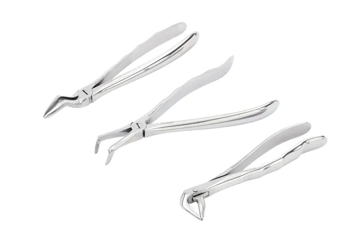 Vi Set 3 Forceps Para Extraer Raíces Fragmentadas, Mandíbulas Ergonómicas Vi Set 3 Forceps Para Extraer Raíces Fragmentadas, Mandíbulas Ergonómicas