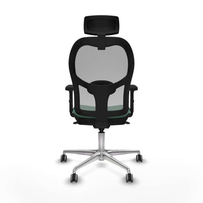 PIQUERAS Y CRESPO Silla de oficina Jorquera Verde esmeralda y Gris PIQUERAS Y CRESPO Silla de oficina Jorquera Verde esmeralda y Gris