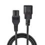 Lindy Cable de Alimentación IEC C14 a IEC C15 Negro 2m