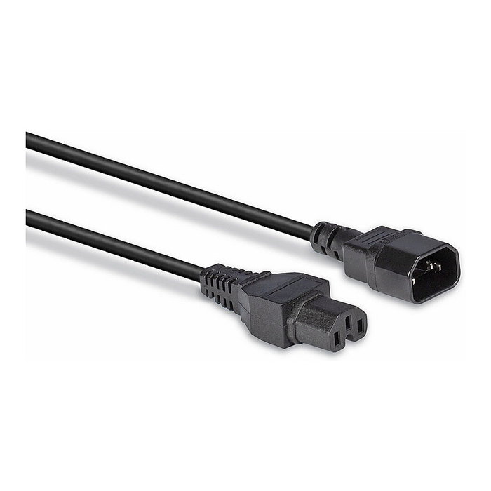 Lindy Cable de Alimentación IEC C14 a IEC C15 Negro 2m
