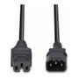 Lindy Cable de Alimentación IEC C14 a IEC C15 Negro 2m