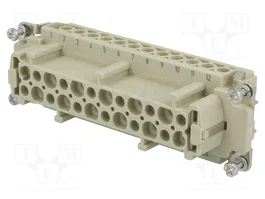 HARTING Han® Ex Plantilla de Contacto Hembra 24+PE