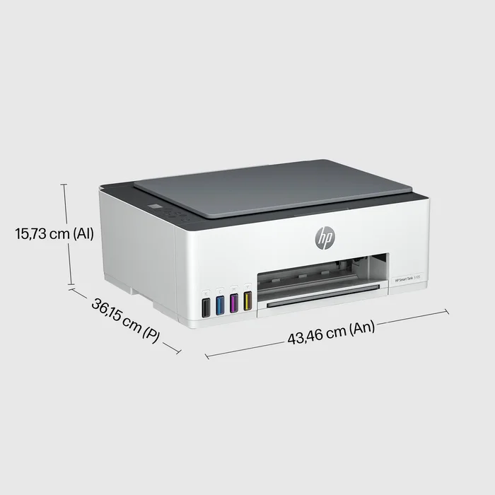 HP Smart Tank 5105 Multifunción Inyección de Tinta, Blanco