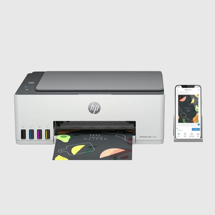 HP Smart Tank 5105 Multifunción Inyección de Tinta, Blanco