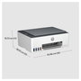HP Smart Tank 5105 Multifunción Inyección de Tinta Color Gris/Basalto Claro