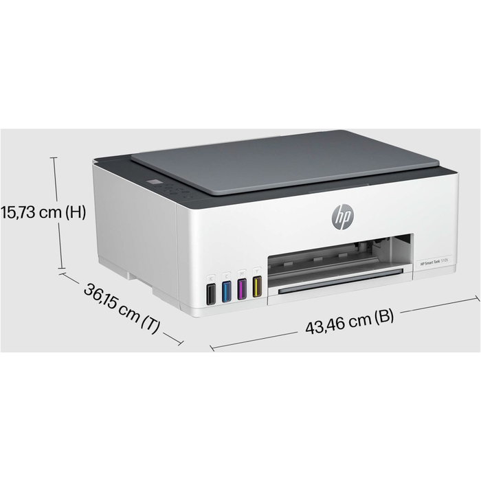 HP Smart Tank 5105 Multifunción Inyección de Tinta Color Basalto Claro