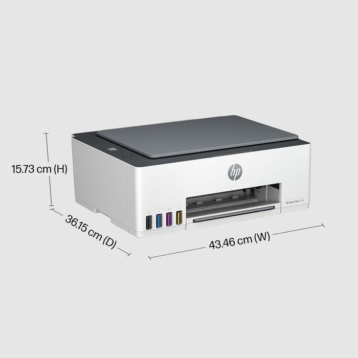 HP Smart Tank 5105 Multifunción Inyección de Tinta Color Gris/Basalto Claro