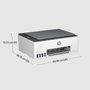 HP Smart Tank 5105 Multifunción Inyección de Tinta Color Gris/Basalto Claro