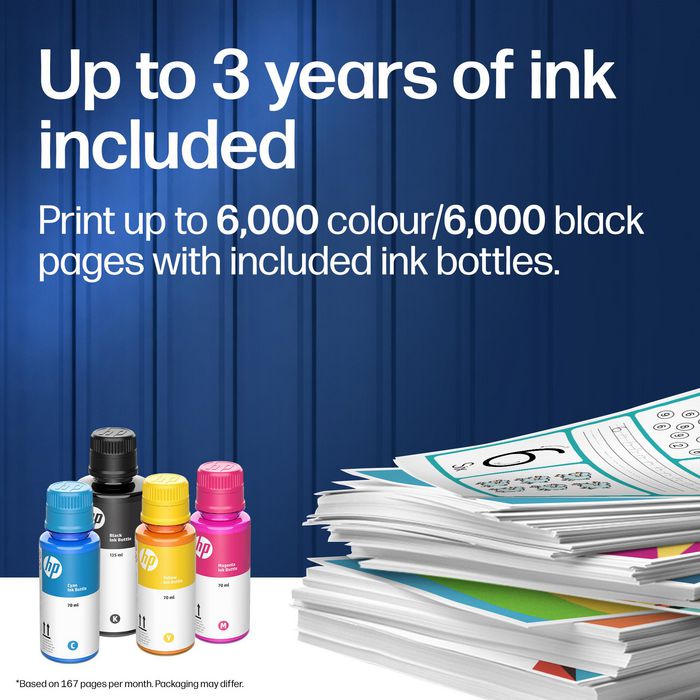 HP Smart Tank 5105 Multifunción Inyección Color Blanco