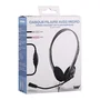 TNB Way Auriculares Alámbricos Multimedia con Micrófono Negro