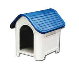 Caseta para perro de resina Azul/Blanca 75X59.2X66 XDB-403