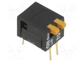 Aratas A6D A6DR-2100 Interruptor DIP-SWITCH de 2 secciones ON-OFF