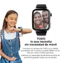 Savefamily SaveWatch Plus 2 con pantalla AMOLED y correa de tela negra